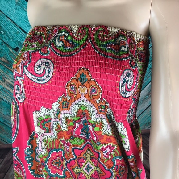 Flying Tomato Strapless Top - Picture 3 of 6